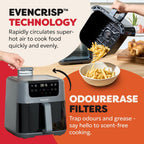 Vortex Dual Air Fryer Large 8L Twin