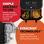 Vortex Dual Air Fryer Large 8L Twin