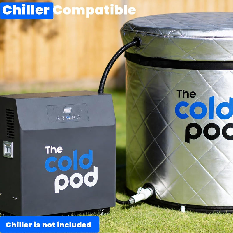 Insulated Ice Bath Tub with Cover 320L Cold