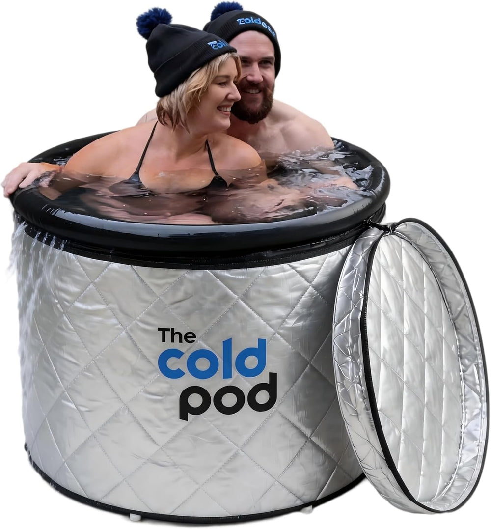 Insulated Ice Bath Tub with Cover 440L Cold