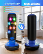 Interactive Punching Bag for Kids Boxing with Music