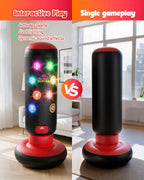 Interactive Punching Bag for Kids Boxing with Music