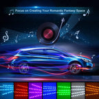 Interior Car LED Light Strip Music Sound-Activated