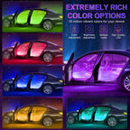 Interior Car LED Light Strip Music Sound-Activated