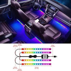 Interior Car LED Light Strip Music Sound-Activated