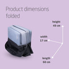 Iris2 2-In-1 Baby Travel Cot 0-3 0-15KG