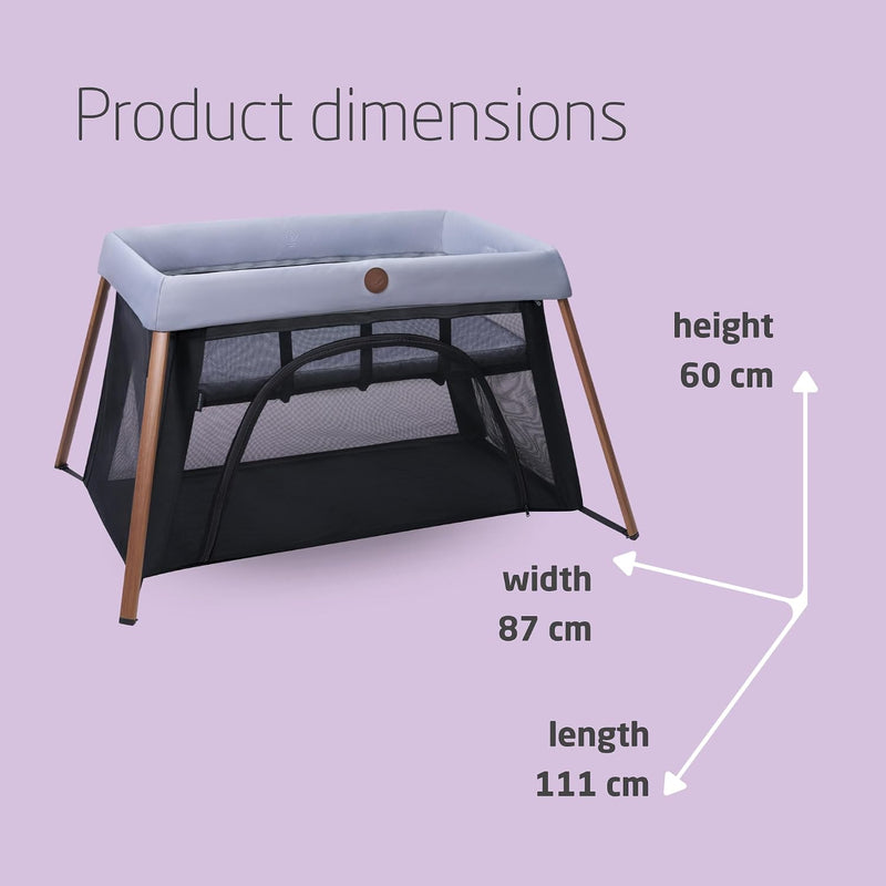 Iris2 2-In-1 Baby Travel Cot 0-3 0-15KG
