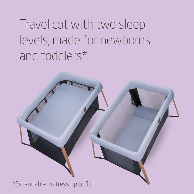 Iris2 2-In-1 Baby Travel Cot 0-3 0-15KG