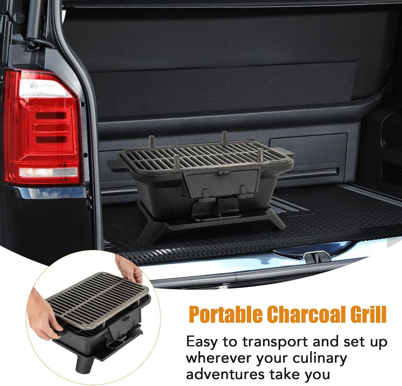 Iron Grill Tabletop Barbecue