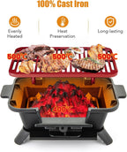 Iron Grill Tabletop Barbecue
