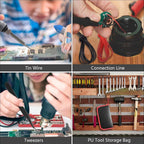Iron Kit 90W Adjustable Temperature Soldering-Iron Gun Welding