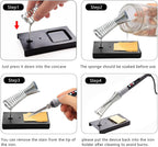 Iron Kit 90W Adjustable Temperature Soldering-Iron Gun Welding