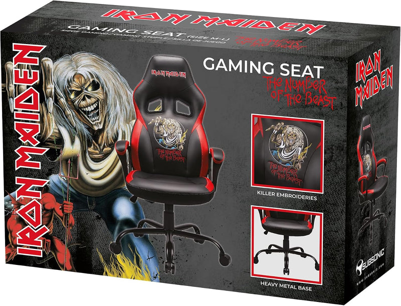 Iron Maiden Adult Gamer Chair Office Chair