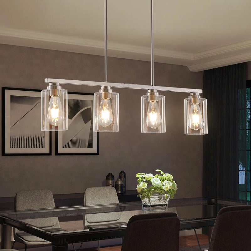 Island Light for Kitchen 4-Light Dining Room Fixture