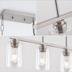 Island Light for Kitchen 4-Light Dining Room Fixture