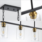 Island Light for Kitchen 4-Light Dining Room Fixture