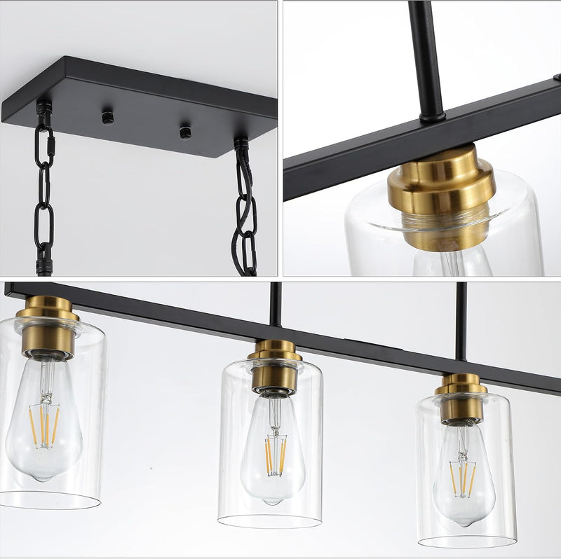 Island Light for Kitchen 4-Light Dining Room Fixture
