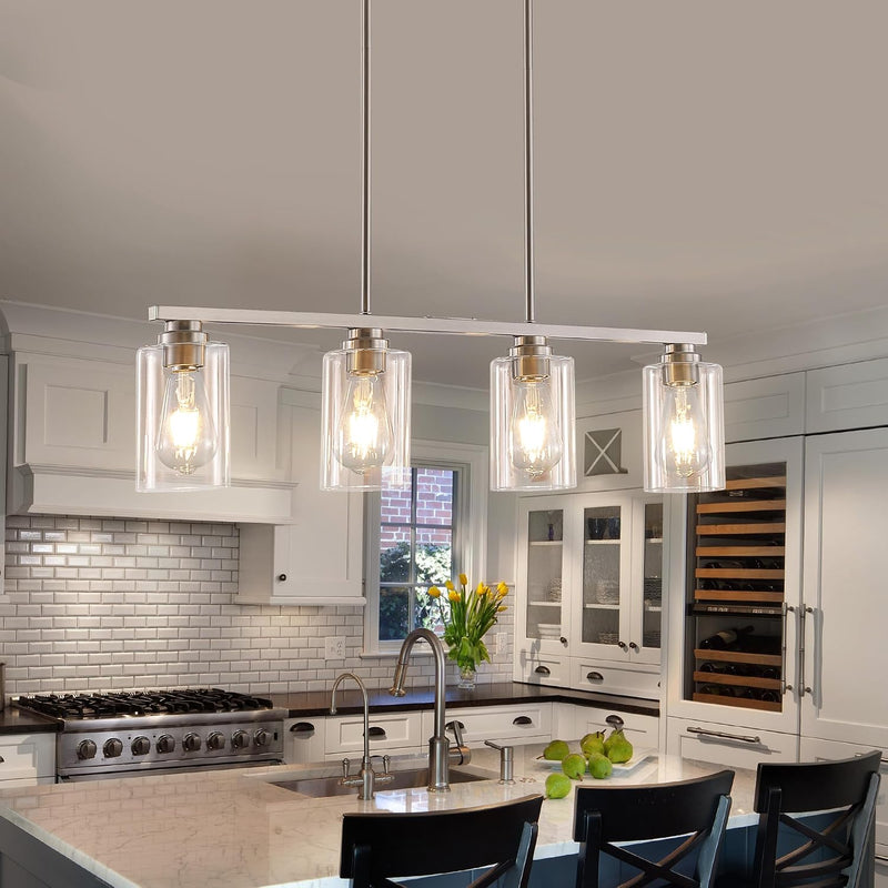 Island Light for Kitchen 4-Light Dining Room Fixture
