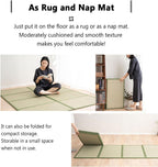 Japanese Tatami Mat Natural Rush Grass Foldable Igusa