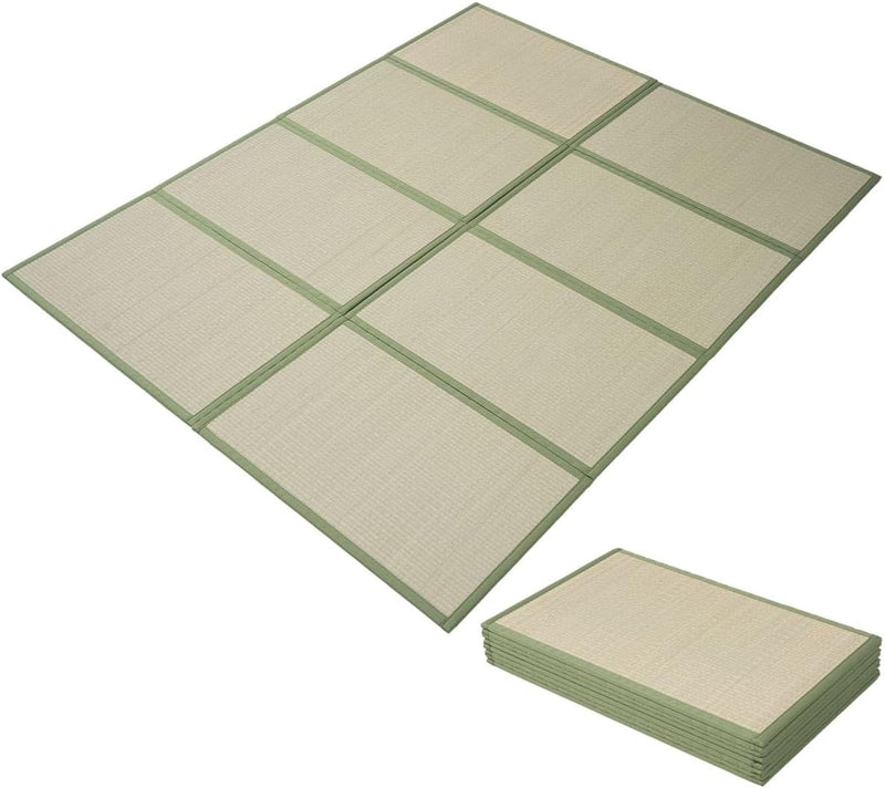 Japanese Tatami Mat Natural Rush Grass Foldable Igusa
