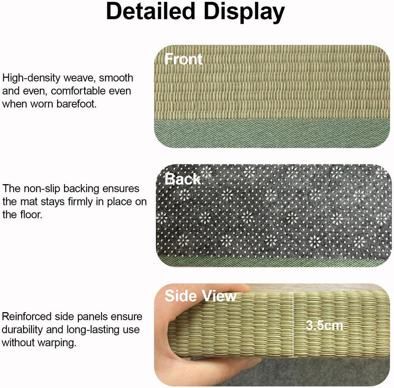 Japanese Traditional Tatami Mat Mattress Firm and Comfortable