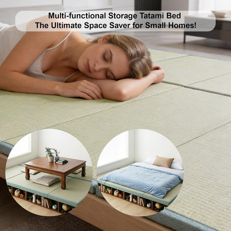 Japanese Traditional Tatami Mat Mattress Firm and Comfortable