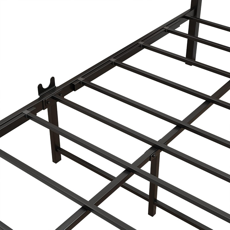Jelute Size Metal Platform Bed Frame