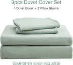 Jersey Knit Duvet Cover Set 100% T-Shirt Cotton