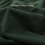 Jersey Knit Duvet Cover Set 100% T-Shirt Cotton