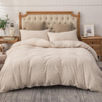 Jersey Knit Duvet Cover Set 100% T-Shirt Cotton