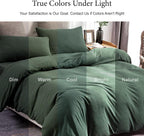 Jersey Knit Duvet Cover Set 100% T-Shirt Cotton