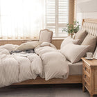 Beige Striped.