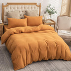 Jersey Knit Duvet Cover Set 100% T-Shirt Cotton