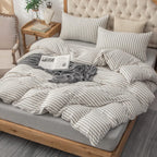 Jersey Knit Duvet Cover Set 100% T-Shirt Cotton