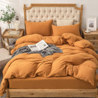 Jersey Knit Duvet Cover Set 100% T-Shirt Cotton