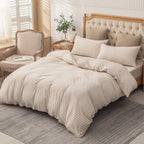 Jersey Knit Duvet Cover Set 100% T-Shirt Cotton