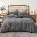 Jersey Knit Duvet Cover Set 100% T-Shirt Cotton