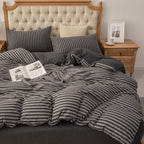 Jersey Knit Duvet Cover Set 100% T-Shirt Cotton