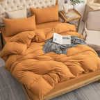 Jersey Knit Duvet Cover Set 100% T-Shirt Cotton