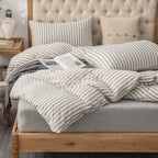 Jersey Knit Duvet Cover Set 100% T-Shirt Cotton