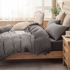 Jersey Knit Duvet Cover Set 100% T-Shirt Cotton