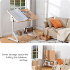 Jigsaw Puzzle Table Board with Cover Easel Tilting