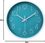 Jomparis Quality Silent Non Ticking Quartz Sweep Round