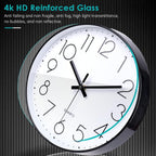 Jomparis Quality Silent Non Ticking Quartz Sweep Round