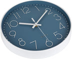 Jomparis Quality Silent Non Ticking Quartz Sweep Round