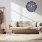 Jomparis Quality Silent Non Ticking Quartz Sweep Round