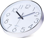 Jomparis Quality Silent Non Ticking Quartz Sweep Round