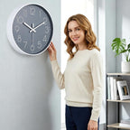 Jomparis Quality Silent Non Ticking Quartz Sweep Round