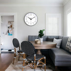 Jomparis Quality Silent Non Ticking Quartz Sweep Round