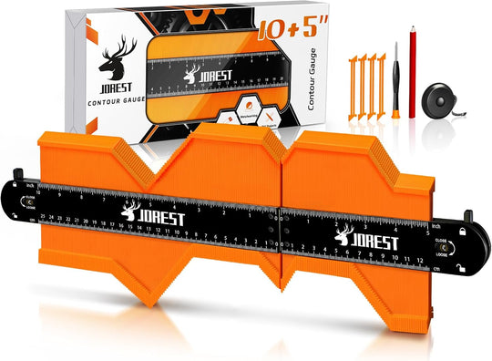 Jorest Connectable Contour Gauge 10+5 Inch Profile Duplicator